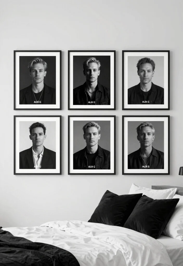 17 Alex G Poster Ideas for an Indie Aesthetic Room - 6. Minimalistic Black and White 1