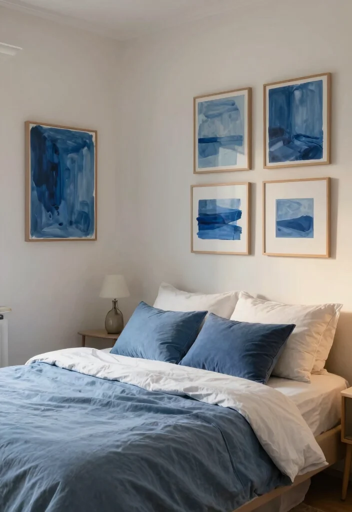 17 Blue Wall Art Bedroom Ideas With Calm Modern Energy - Conclusion 1