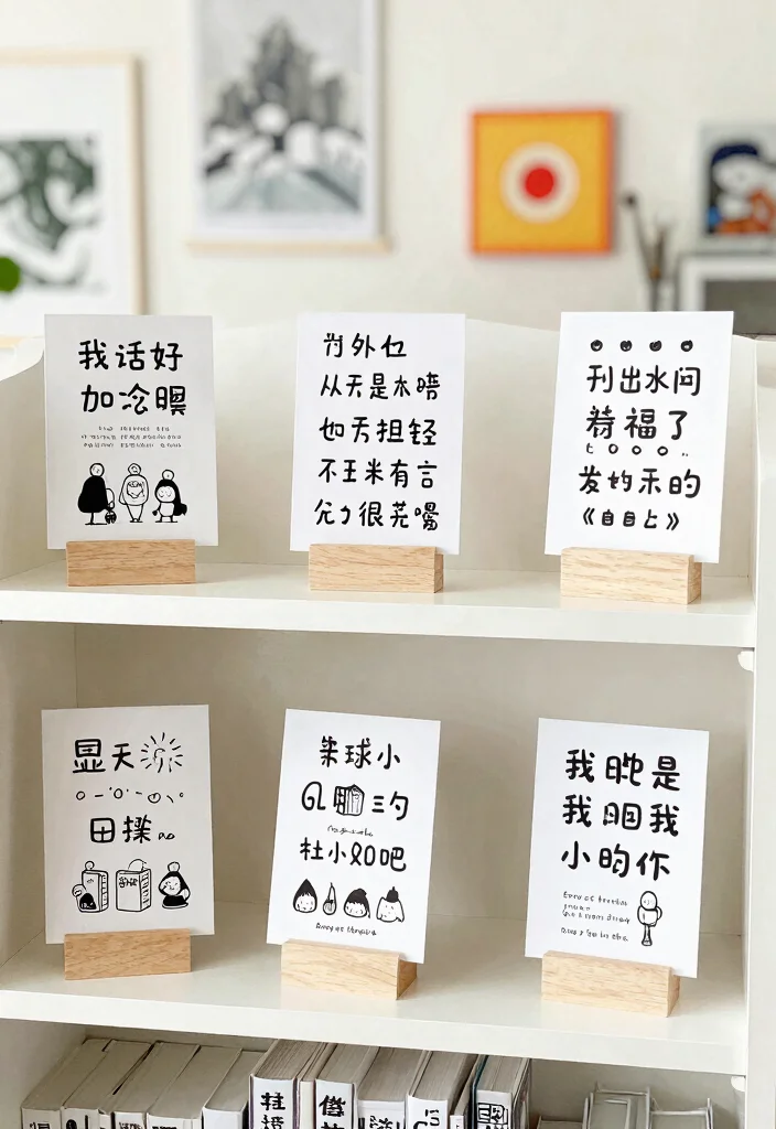 17 Manga Shelf Aesthetic Ideas for a Stylish Display - 16. Bookish Quotes: Add Inspiration 1