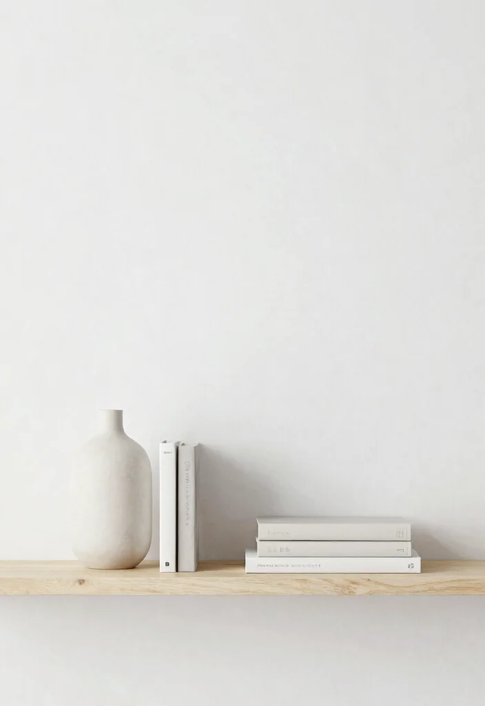 17 Shelf Decor Bedroom Ideas With Cozy Personality - 10. Minimalist Approach 1