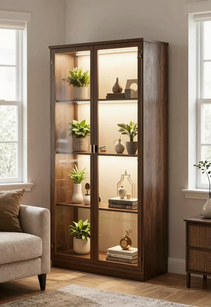 18 TV Unit Design Small Space Ideas That Maximize Style - 4. Compact Showcase Units 1