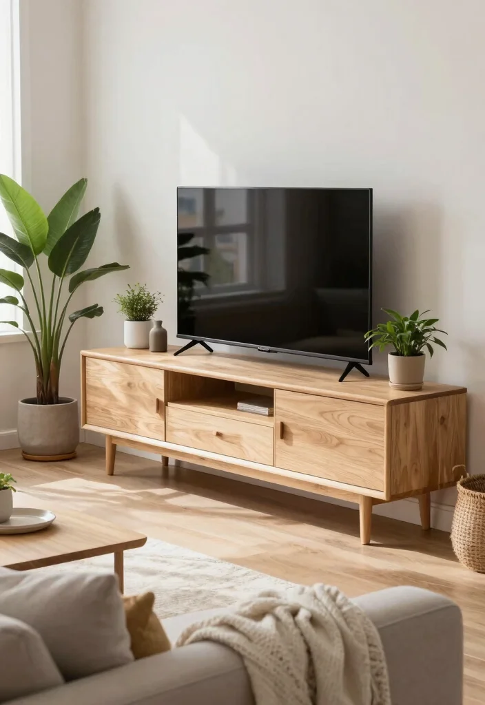 18 TV Unit Design Small Space Ideas That Maximize Style - 7. Scandinavian-Inspired Units 1