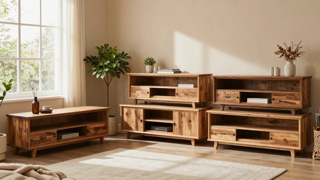 18 Wooden TV Stand Designs Ideas With Modern Rustic Appeal