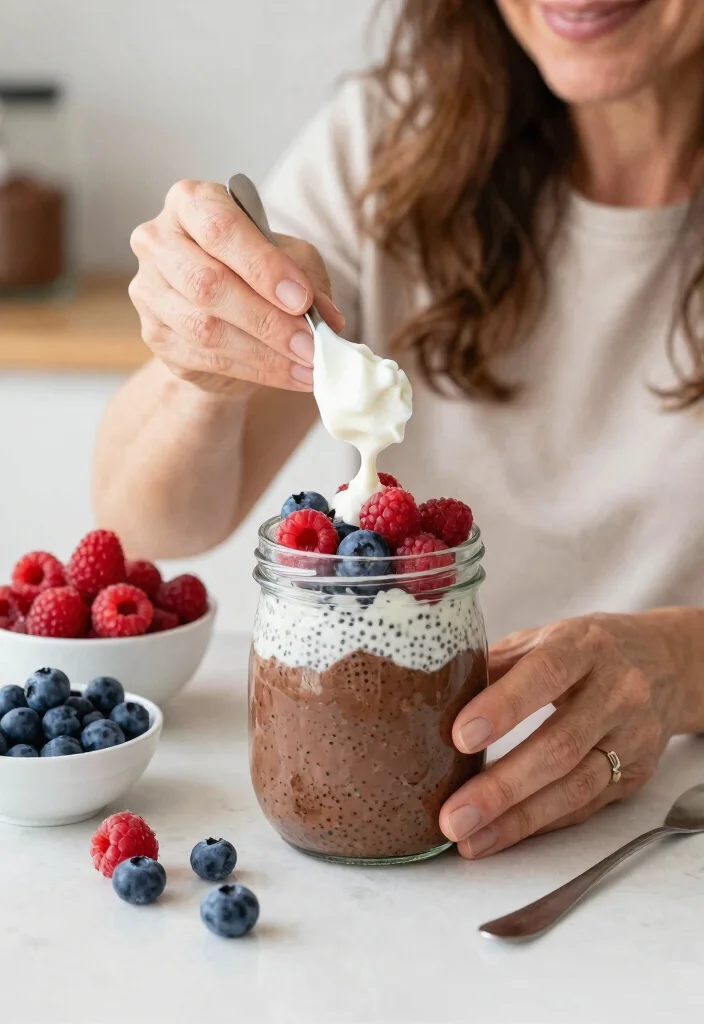 10 Chia Pudding Breakfast Recipes That Hold Layers When Jarred - 2. Chocolate Berry Bliss Chia Pudding 1