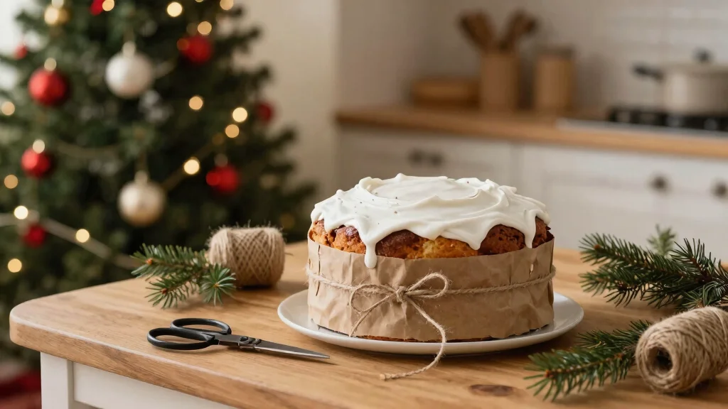 12 Christmas Cake Packaging Ideas That Protect Frosting