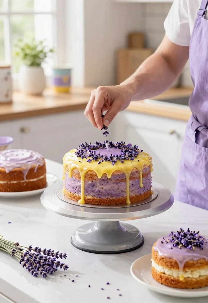 12 Fairy Cake Ideas That Hold Their Shape in Summer Heat - 2. Lavender-Infused Fairy Cakes 1