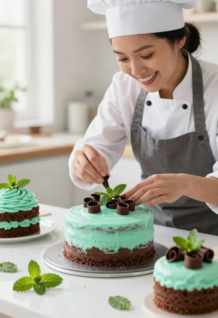12 Fairy Cake Ideas That Hold Their Shape in Summer Heat - 7. Mint Chocolate Fairy Cakes 1