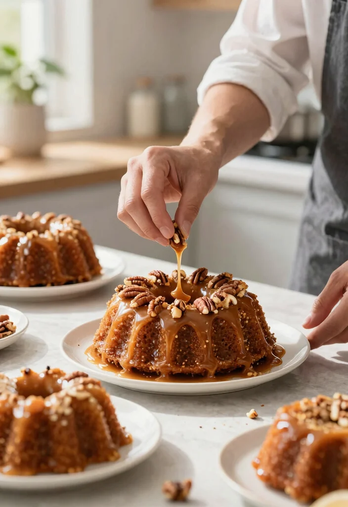 12 Fairy Cake Ideas That Hold Their Shape in Summer Heat - 9. Caramel Pecan Fairy Cakes 1