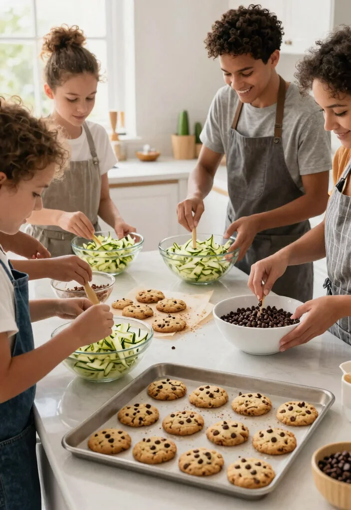 12 Healthy Cookie Recipes That Hold Shape After Cooling - 4. Zucchini Chocolate Chip Cookies 1