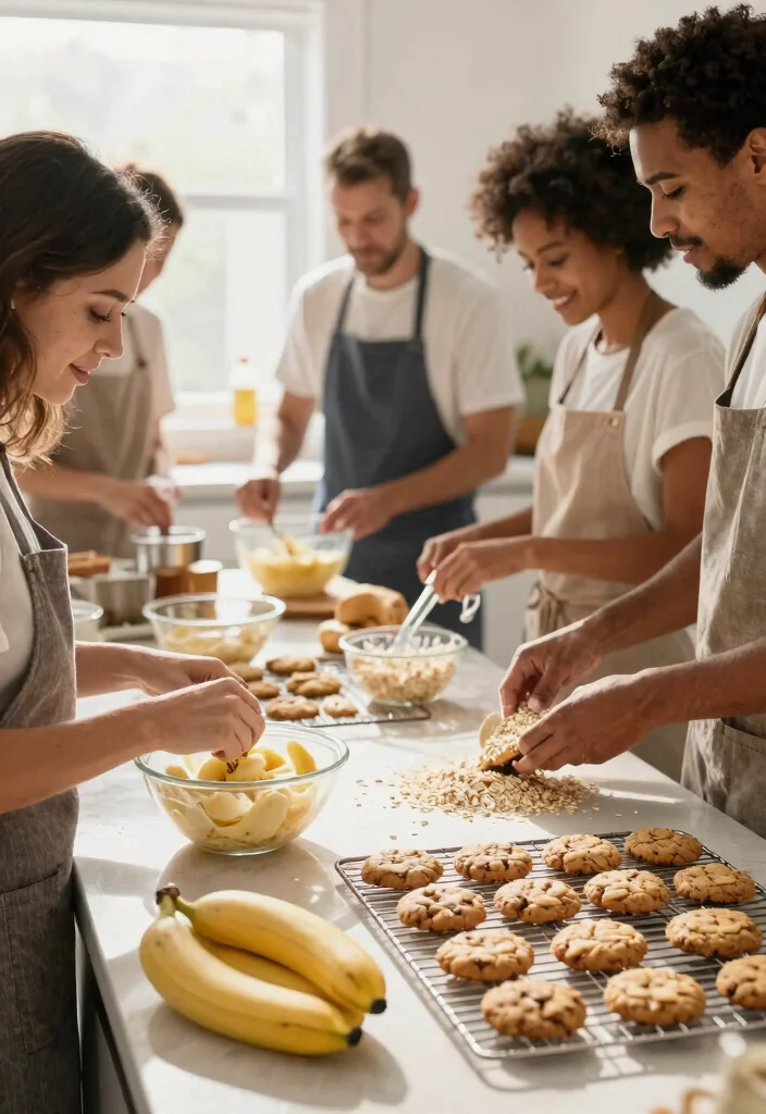 12 Healthy Cookie Recipes That Hold Shape After Cooling - 5. Banana Oat Cookies 1