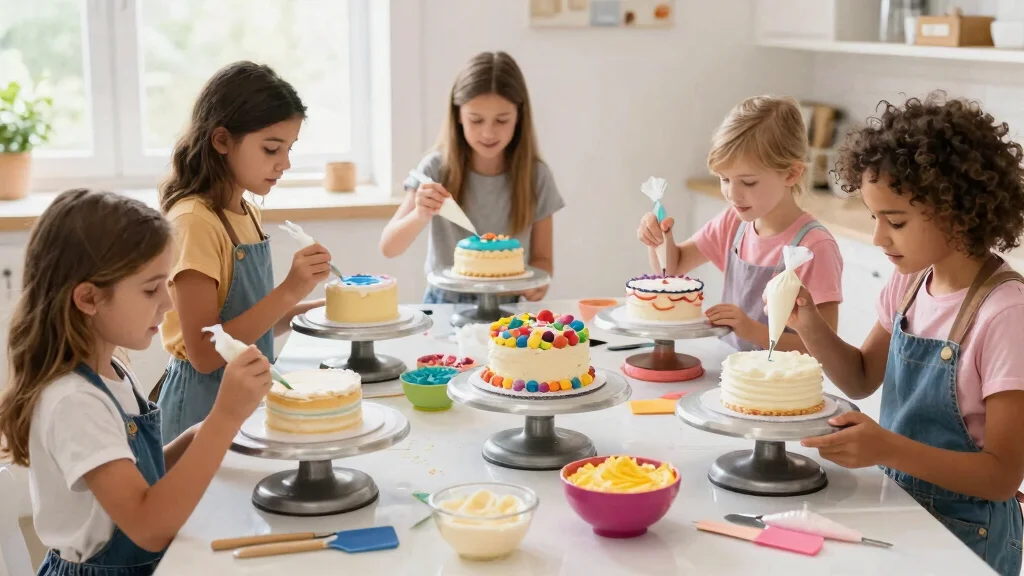 12 Korean Cake Decoration Ideas With Crisp Buttercream Lines for Beginners