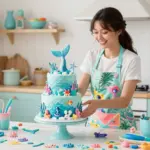 12 Mermaid Birthday Cake Ideas That Don't Collapse in Heat