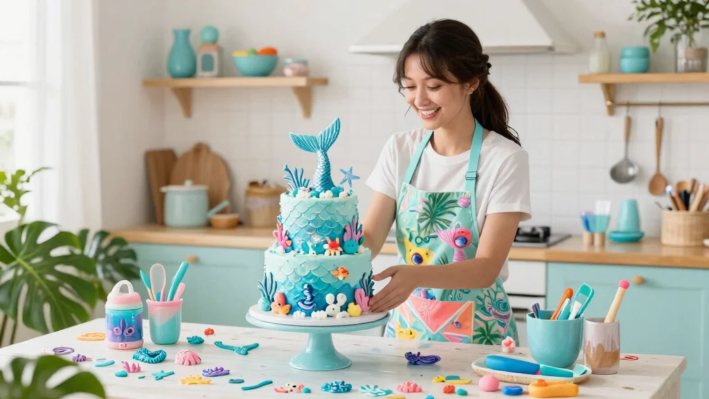 12 Mermaid Birthday Cake Ideas That Don't Collapse in Heat