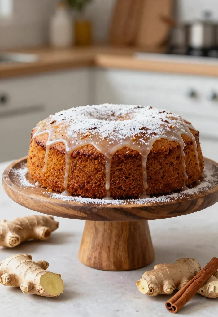 14 Cake Ideas for Boyfriend Birthday With Masculine Designs No Fondant Needed - 13. Spicy Ginger Cake 1