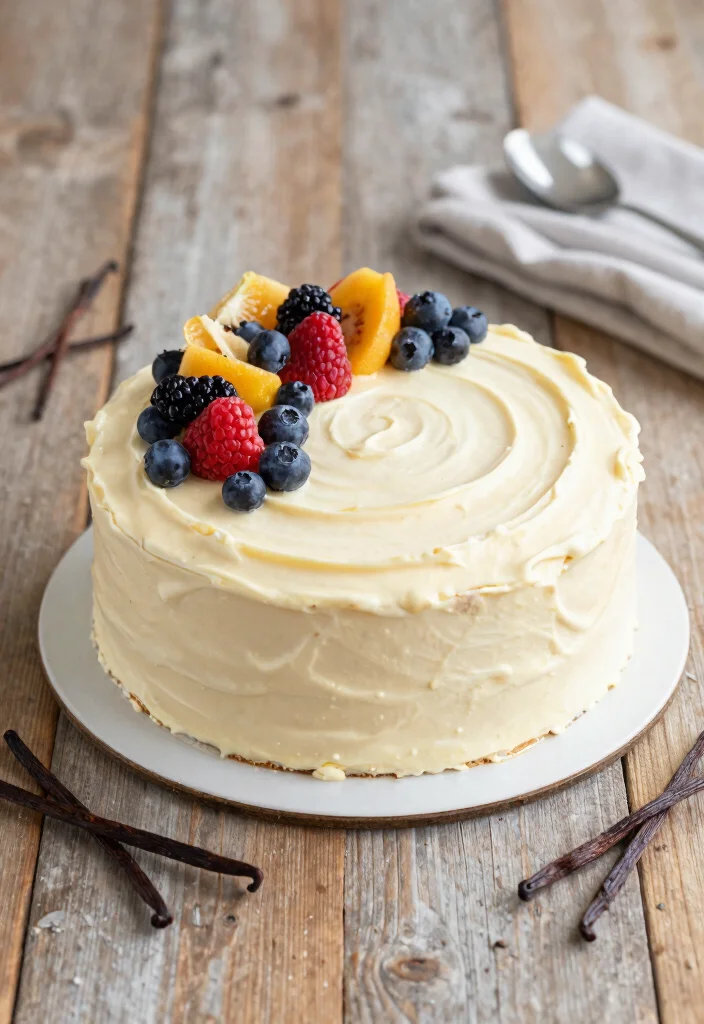 14 Cake Ideas for Boyfriend Birthday With Masculine Designs No Fondant Needed - 14. Classic Vanilla Bean Cake 1