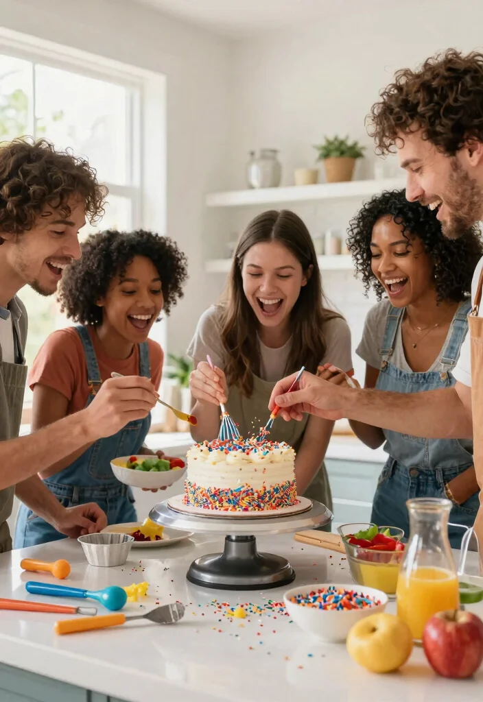 14 Creative Birthday Cake for Boyfriend Ideas Using Basic Pan Shapes - 3. Funfetti Celebration Cake 1