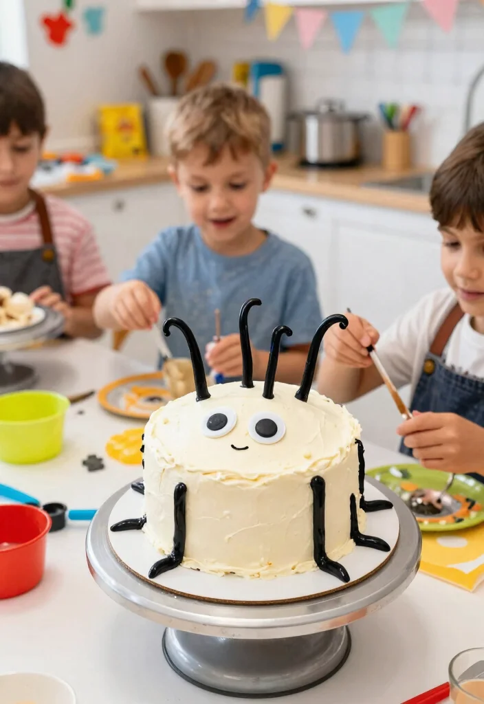 14 Minecraft Cake Ideas Easy Enough for Non-Bakers - 11. Ghast Cake 1