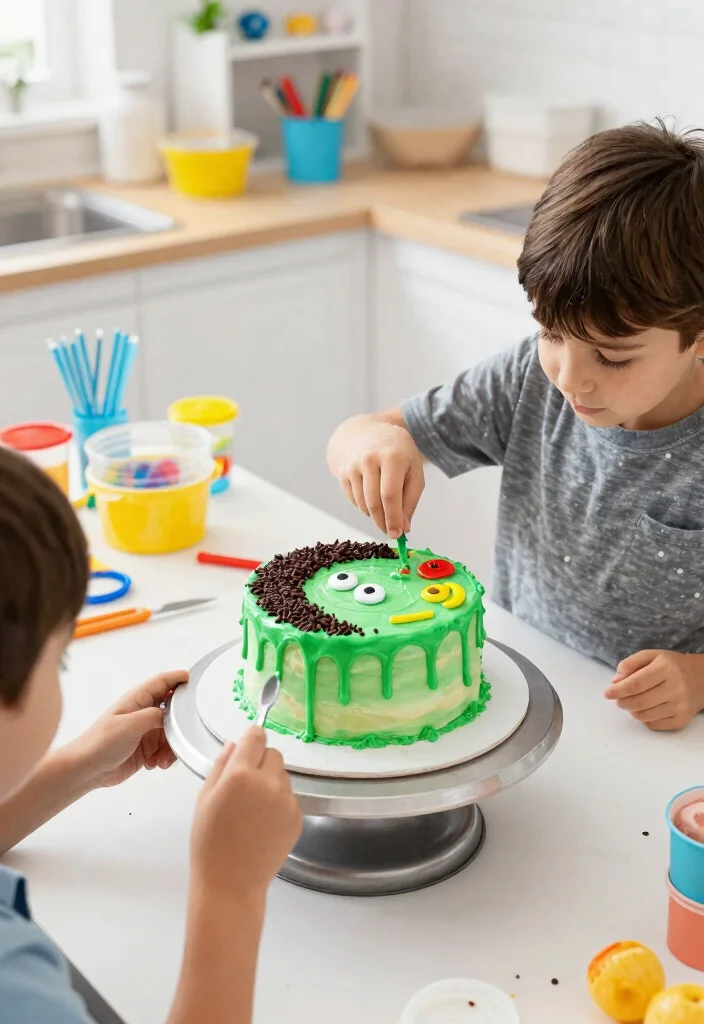 14 Minecraft Cake Ideas Easy Enough for Non-Bakers - 13. Slime Cake 1
