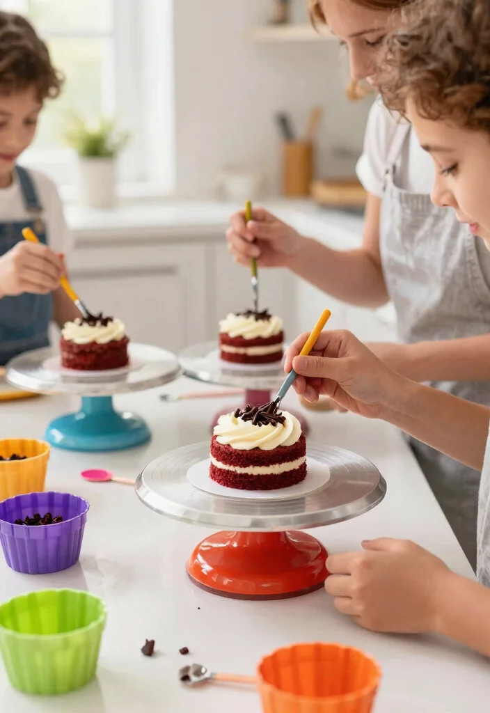 14 Mini Birthday Cake Ideas That Travel Solo Without a Dowel - 12. Red Velvet Mini Cakes 1