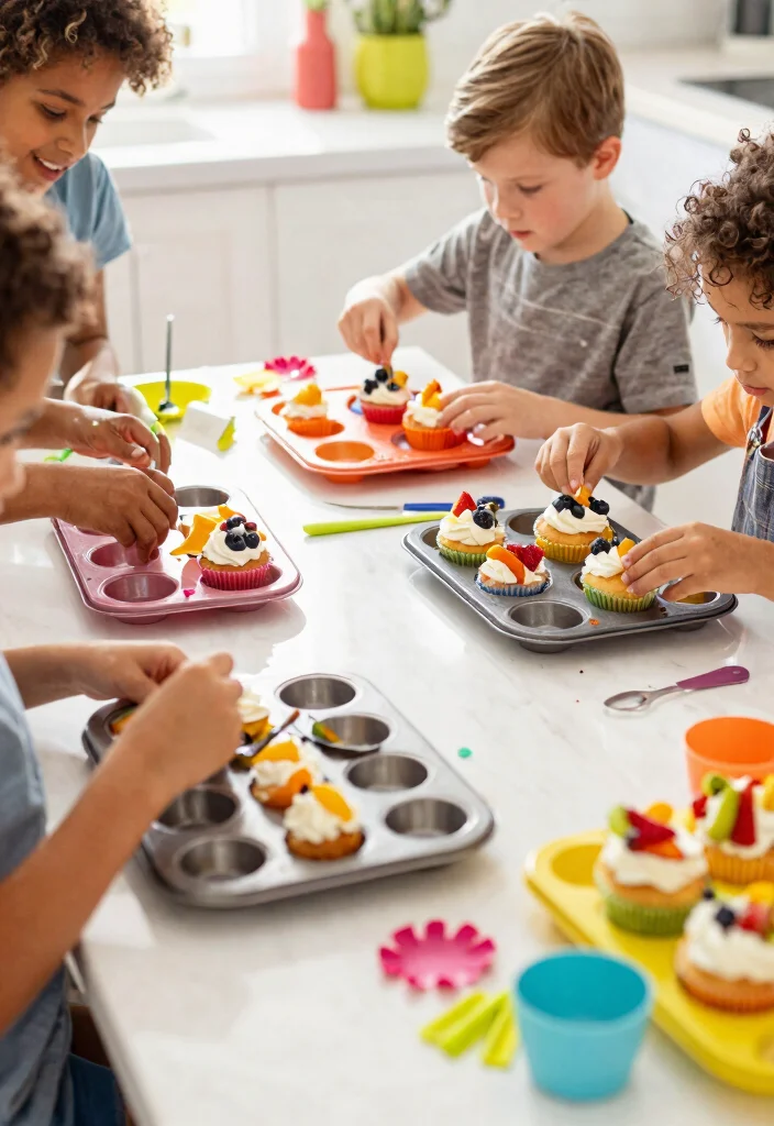 14 Mini Birthday Cake Ideas That Travel Solo Without a Dowel - 3. Fruity Cupcake Mini Cakes 1
