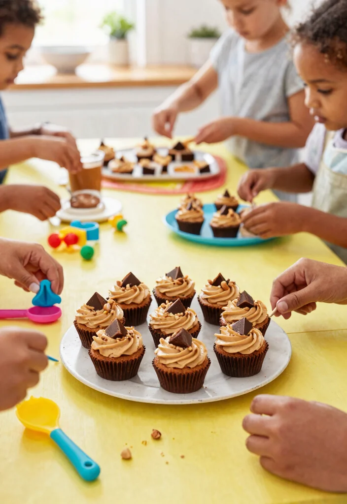 14 Mini Birthday Cake Ideas That Travel Solo Without a Dowel - 9. Peanut Butter Cup Mini Cakes 1