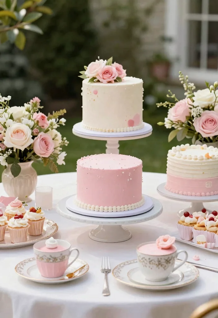14 Pink Bridal Shower Cake Ideas That Don't Melt During the Party - Conclusion 1
