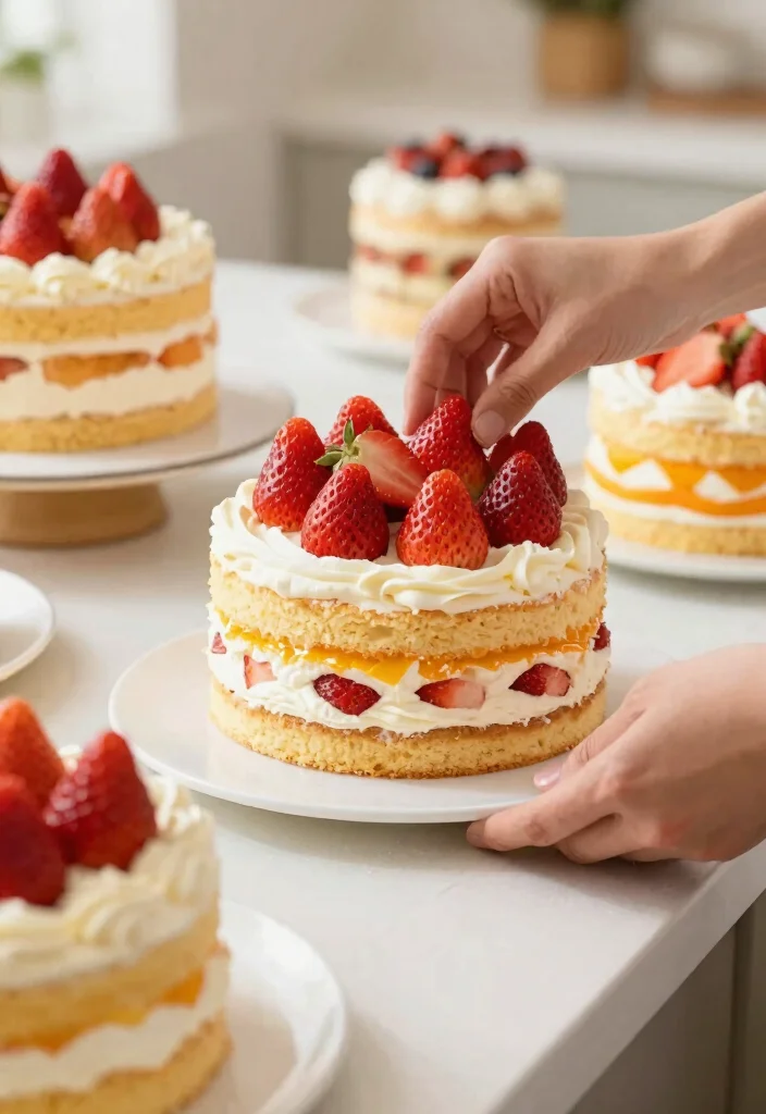 14 Strawberry Naked Cake Ideas That Don't Dry Out - 14. Strawberry Orange Naked Cake 1
