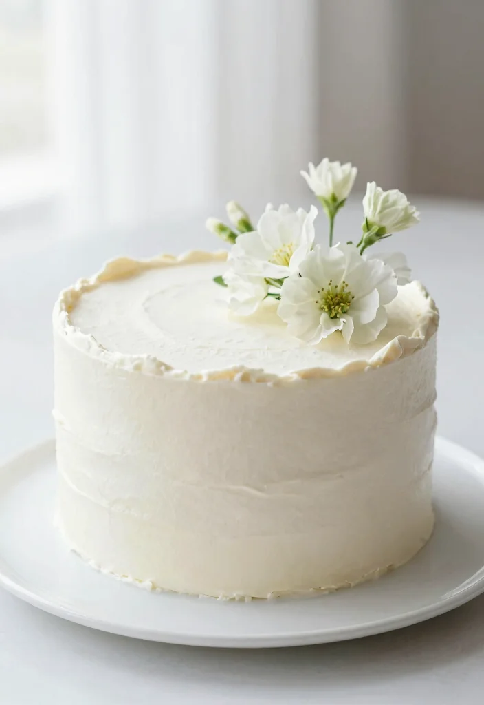 15 Anniversary Cake Pictures That Look Bakery-Quality With Store-Bought Frosting - 10. Minimalist Cake 1