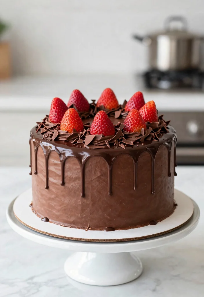 15 Anniversary Cake Pictures That Look Bakery-Quality With Store-Bought Frosting - 4. Chocolate Drip Cake 1