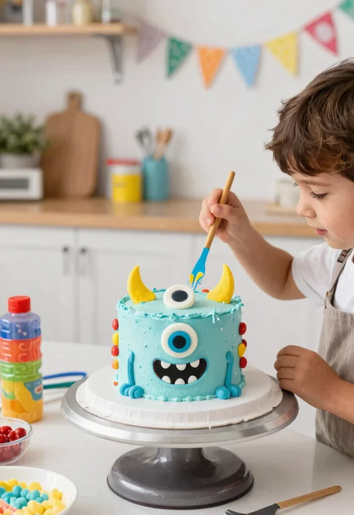 15 Funny Birthday Cake Ideas Anyone Can Pipe Without a Steady Hand - 11. The Monster Cake 1