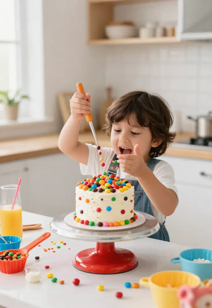 15 Funny Birthday Cake Ideas Anyone Can Pipe Without a Steady Hand - 13. The Candy Explosion Cake 1