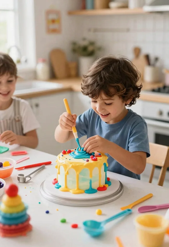 15 Funny Birthday Cake Ideas Anyone Can Pipe Without a Steady Hand - 2. The Melting Ice Cream Cake 1