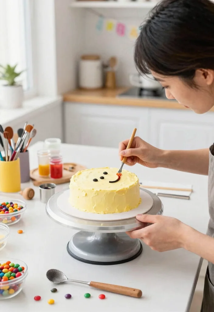15 Funny Birthday Cake Ideas Anyone Can Pipe Without a Steady Hand - 3. Happy Face Cake 1