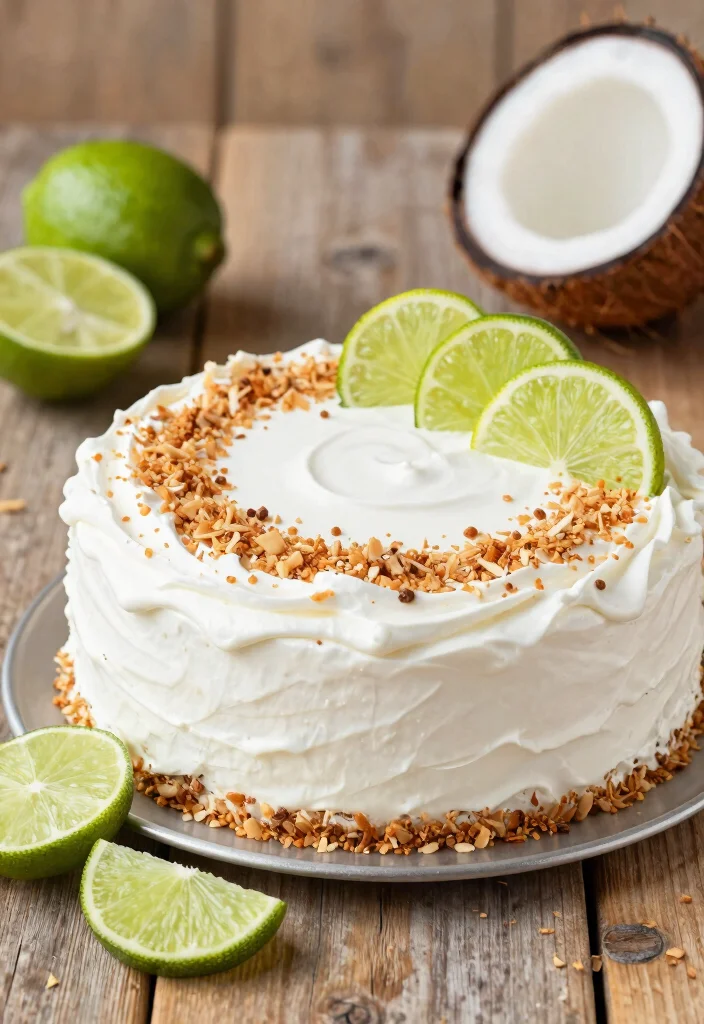 15 Happy Birthday Husband Cake Ideas Without Juvenile Sprinkles - 10. Coconut Lime Cake 1
