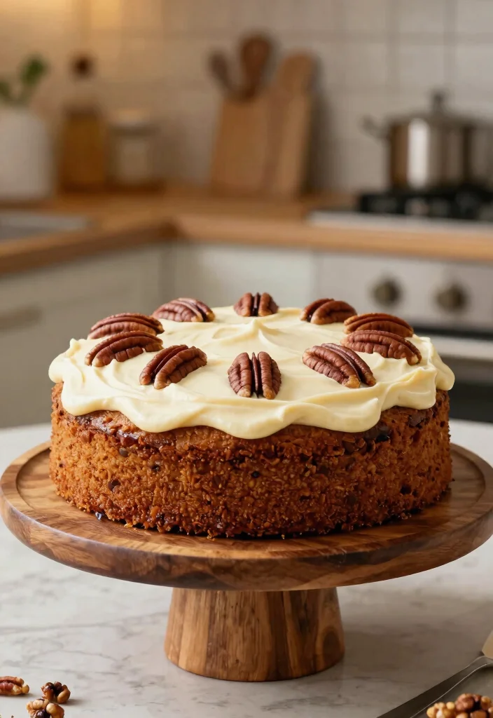 15 Happy Birthday Husband Cake Ideas Without Juvenile Sprinkles - 11. Maple Pecan Cake 1