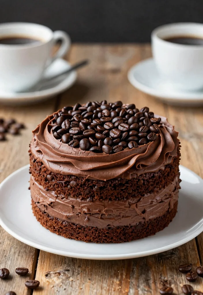 15 Happy Birthday Husband Cake Ideas Without Juvenile Sprinkles - 15. Mocha Cake 1