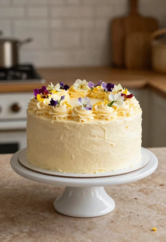 15 Happy Birthday Husband Cake Ideas Without Juvenile Sprinkles - 4. Classic Vanilla Bean Cake 1