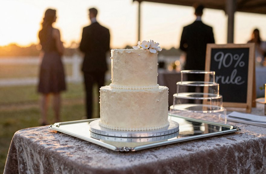 How to Choose the Right Cake Size for 50 Guests 5 cake portions for 90 guests