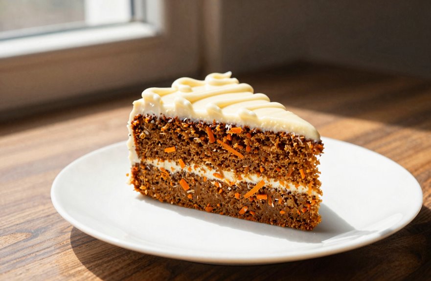 Is Carrot Cake Healthier? 2 calorie and sugar frosting impact