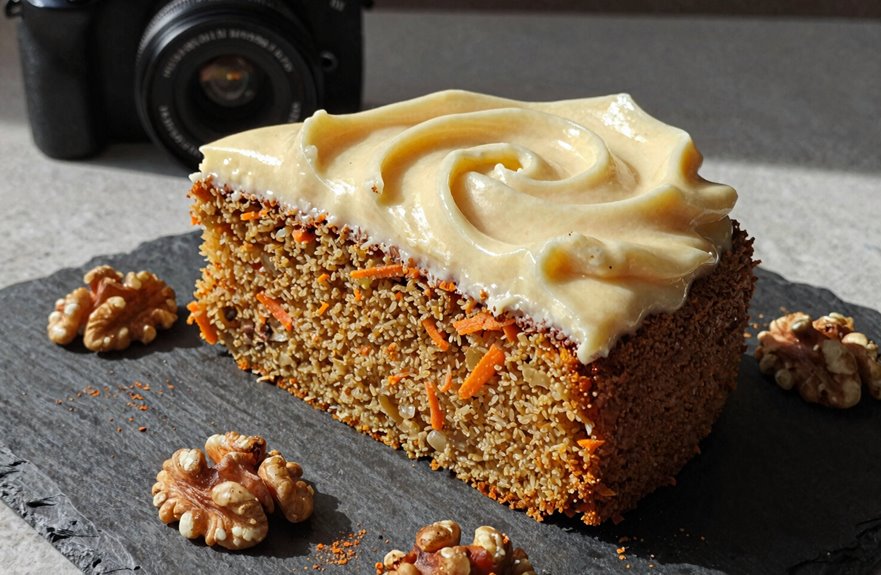 Is Carrot Cake Healthier? 4 cream cheese frosting increases calories fat