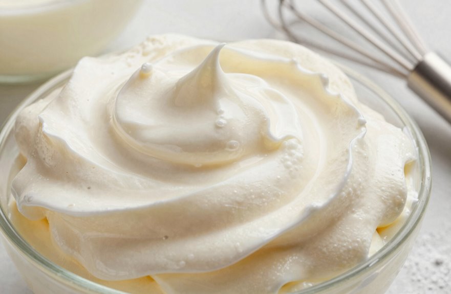 cream cheese mousse with vanilla pudding