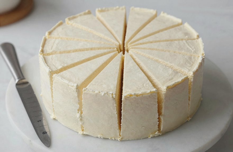 cutting style affects cake servings