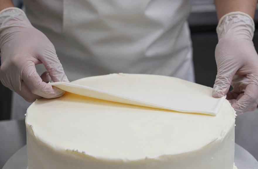 10 Steps to Making a Cake With Fondant Icing 9 fondant drapes proximity safeguards
