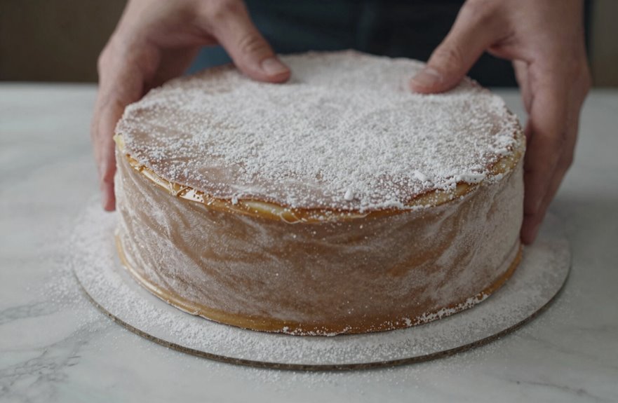 10 Steps to Making a Cake With Fondant Icing 5 fondant settles for flawless finish