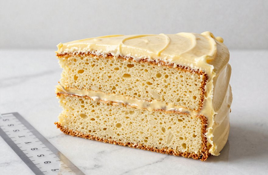 How Many Pieces Should You Cut From a Half Sheet Cake? 8 four cups per pan per layer