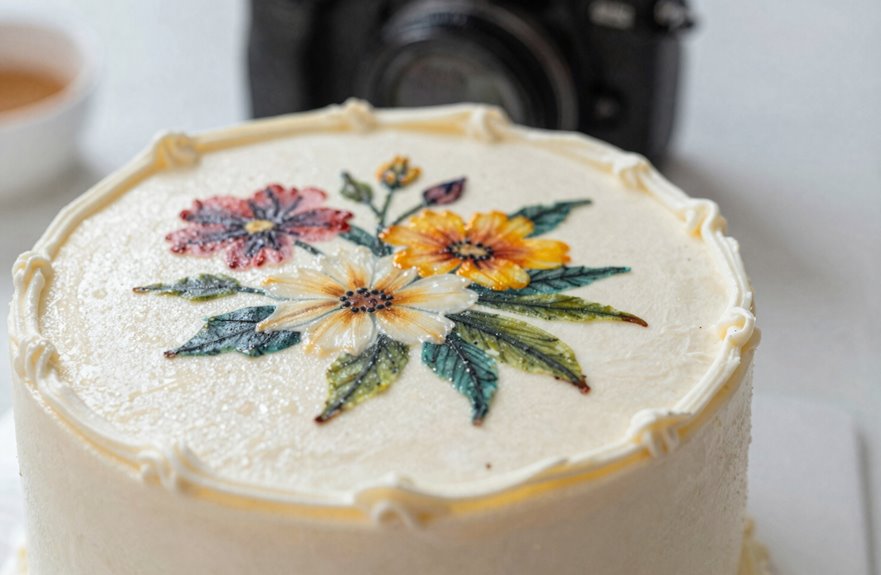 fresh frosting timely edible image