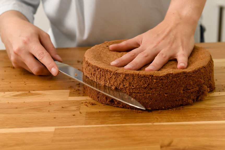 frosting a frozen cake successfully