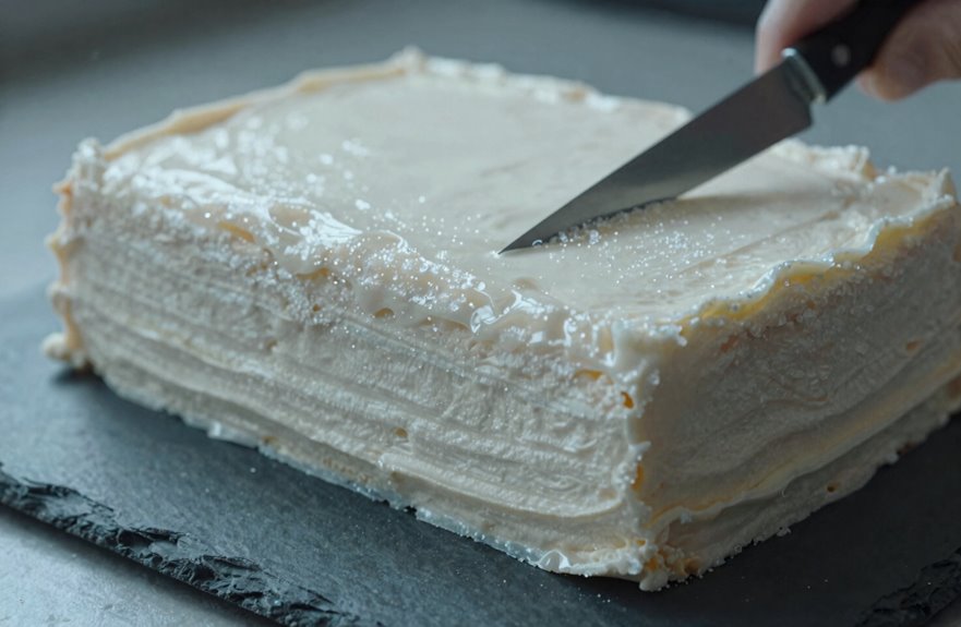 fully cool cake before frosting