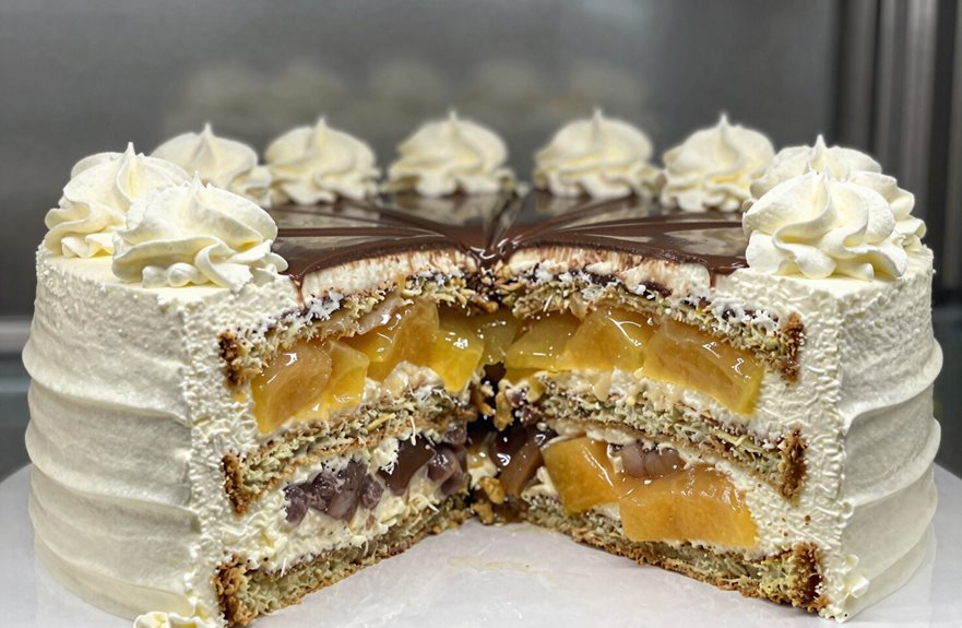 What Types of Cake Filling Exist and How Are They Used? 5 gelatin stabilized whipped cream technique