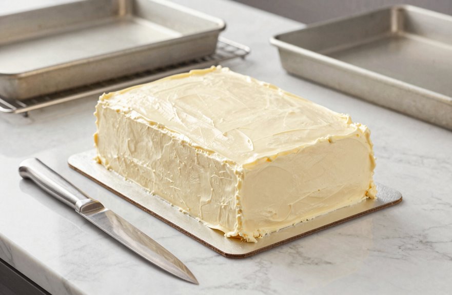How Many Pieces Should You Cut From a Half Sheet Cake? 9 half sheet cake serves 48 60 two sheets for larger crowds